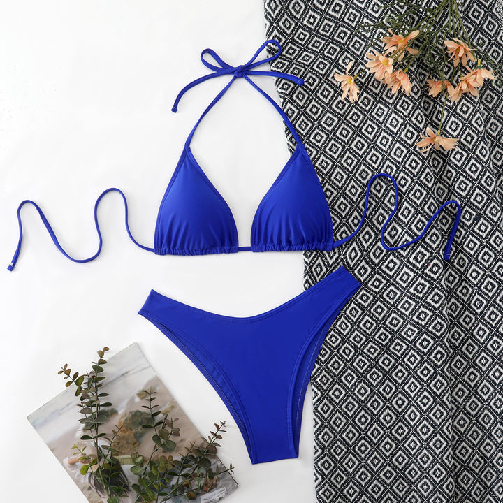 Damen Triangel-Bikini mit verstellbaren Bindebändern Echo Archiv