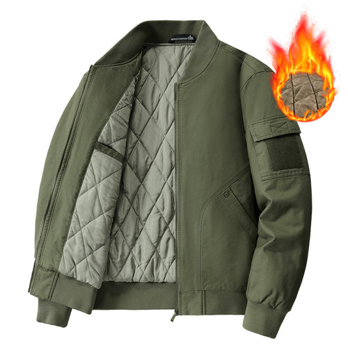Herren Stylische Überjacke mit warmem Innenfutter Echo Archiv