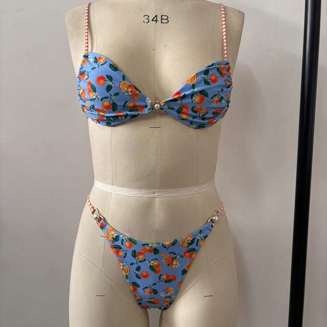 Damen Bikini mit verspieltem Obstmotiv – Maréssa