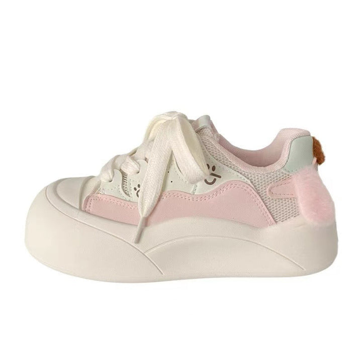 Damen Trendy Sneakers mit süßen Dekorationen und komfortabler Dämpfung Echo Archiv