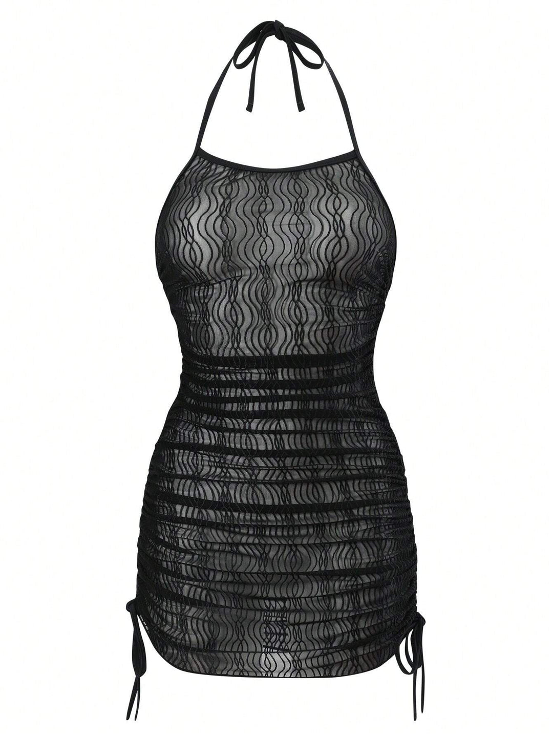 Damen Bikiniset mit floralem Wickeloberteil und hoch geschnittener Hose Echo Archiv