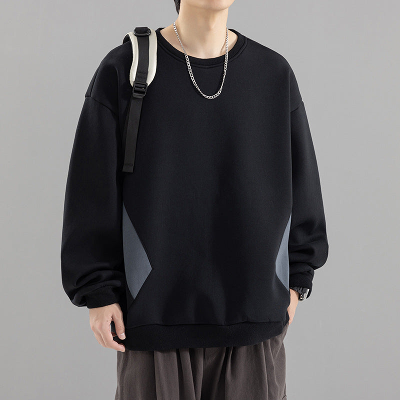 Herren Oversized Sweatshirt mit kontrastierenden Seitentaschen und weichem Fleecefutter Echo Archiv