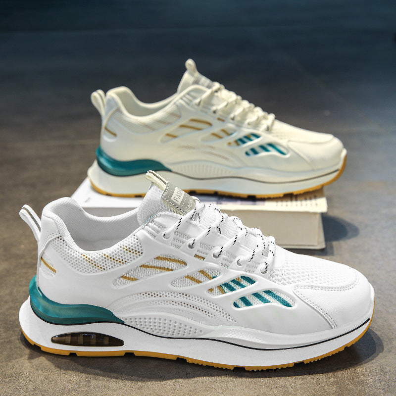 Damen Sportliche Sneakers mit atmungsaktiven Mesh-Einsätzen und dämpfender Sohle Echo Archiv