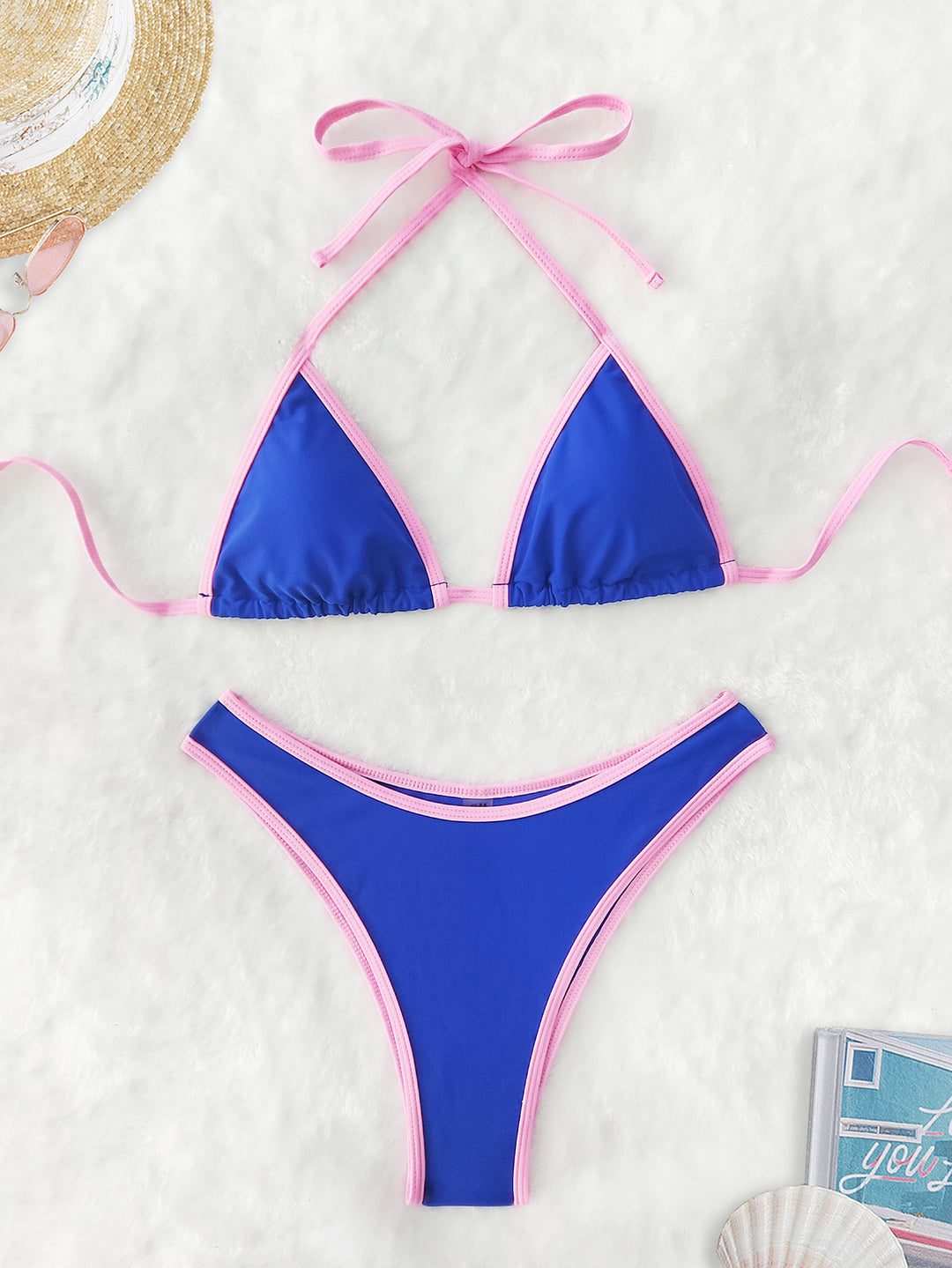 Damen Triangel-Bikini mit aufregendem Streifen-Design Echo Archiv