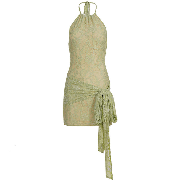 Damen Spitzenkleid mit elegantem Wickeldesign Echo Archiv