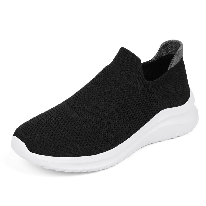 Unisex nan atmungsaktive Strick-Schlupfsneaker mit ergonomischem Memory-Fußbett Echo Archiv