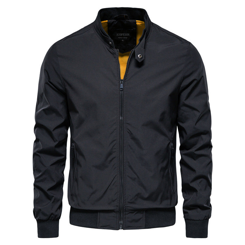 Herren leichte Flugjacke mit praktischen Taschen und Reißverschluss Echoarchiv