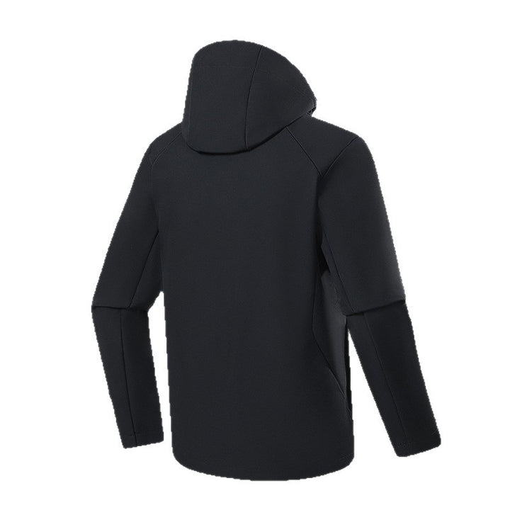 Herren Atmungsaktive Softshell-Fleecejacke mit mehrlagiger Membran, ergonomischem Schnitt und verstellbarer Kapuze Echo Archiv