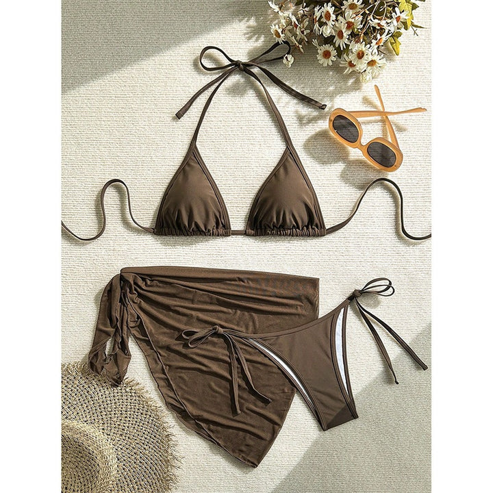 Damen Triangel-Bikini mit verspieltem Wickelrock Echo Archiv