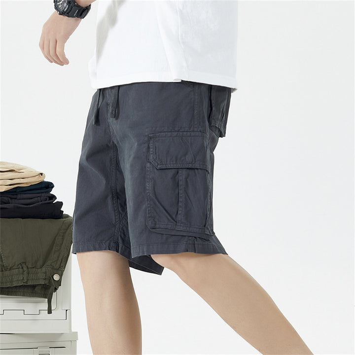 Herren leichte Cargo-Shorts mit mehreren praktischen Taschen Echoarchiv