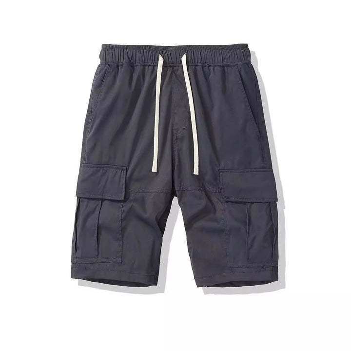 Herren Cargo-Shorts mit elastischem Bund und mehreren Seitentaschen Echoarchiv