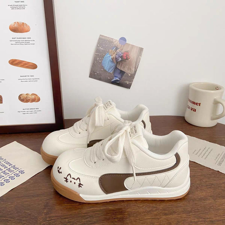 Damen Komfortable Freizeit-Sneaker mit verspielten Tiermotiven Echo Archiv