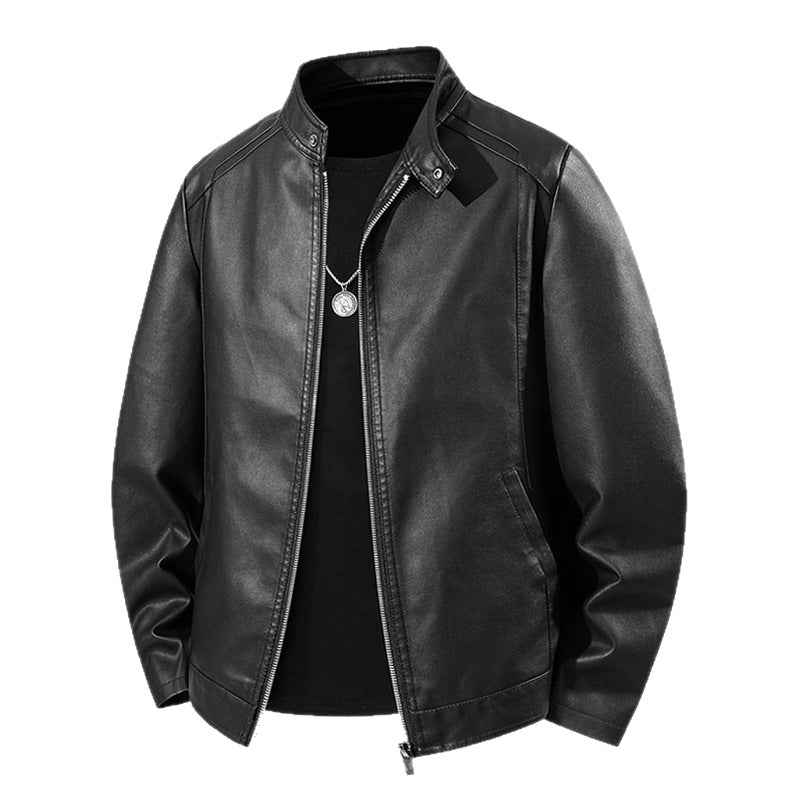 Herren Klassische Bikerjacke Echo Archiv