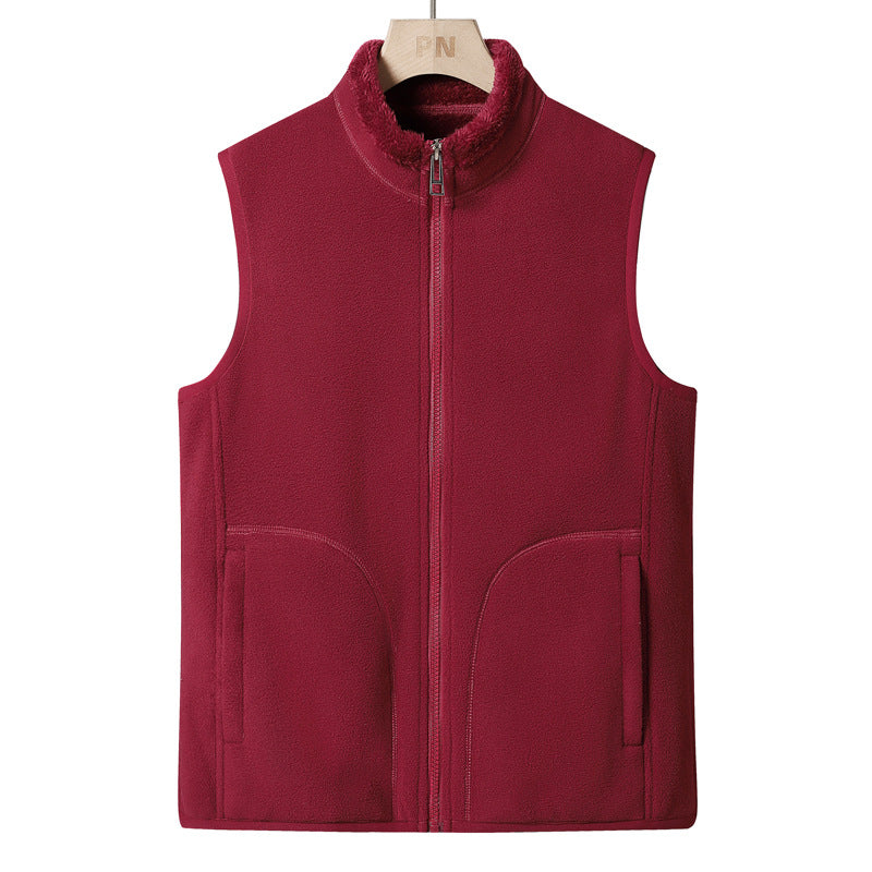 Herren Fleece-Weste Echo Archiv