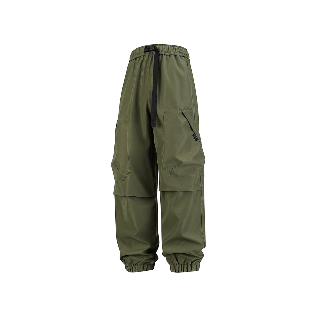 Herren Utility-Jogger-Cargohose mit elastischem Tunnelzugbund, großen Klappentaschen und gerippten Bündchen Echo Archiv
