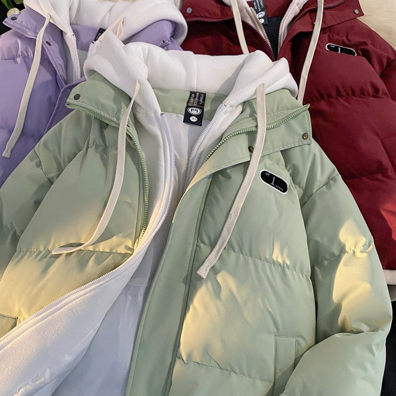 Damen Wattierte Parka-Jacke Echo Archiv