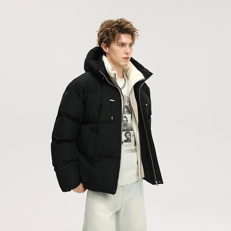 Damen Oversize-Steppjacke mit integriertem Fleece-Innenlayer und Kapuze Echo Archiv