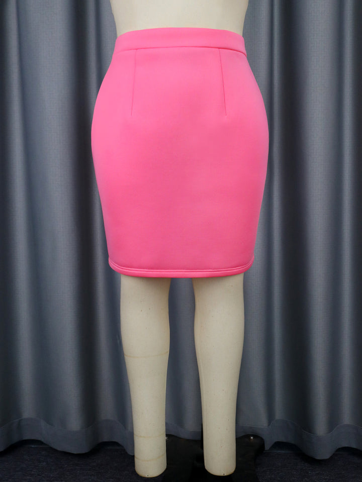 Damen Eleganter Bleistiftrock mit raffinierten Nähten Echo Archiv