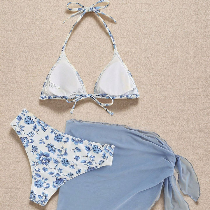 Damen Triangel-Bikini mit elegantem Wickelrock Echo Archiv