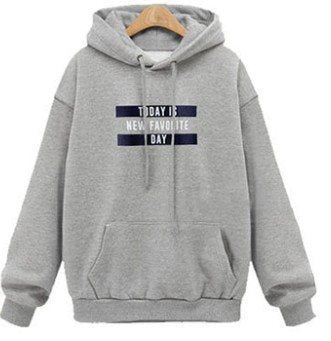 Damen lässiger Kapuzenpullover mit Kängurutasche, relaxed Fit und grafischem Statement-Print – Auréline