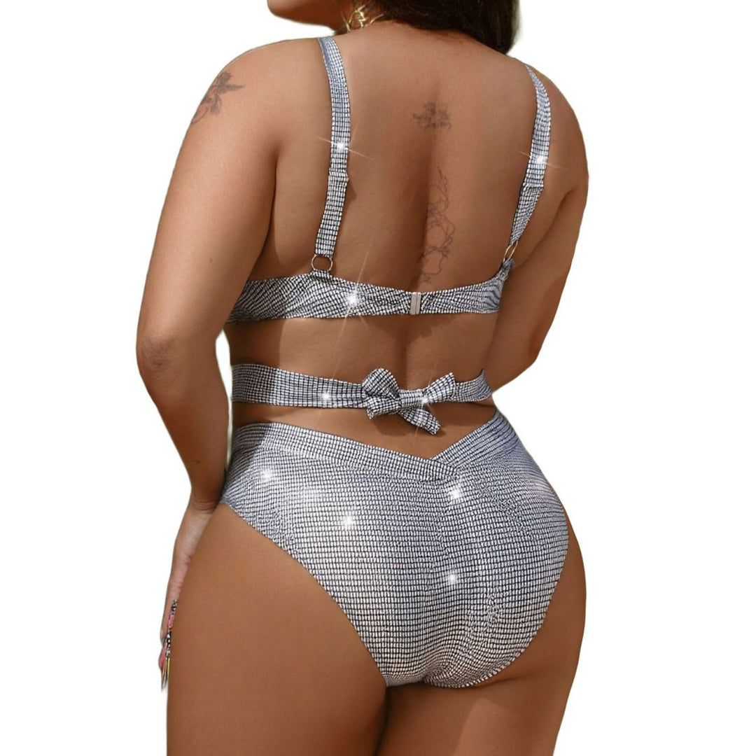 Damen Glitzerndes Bikini Set Echo Archiv