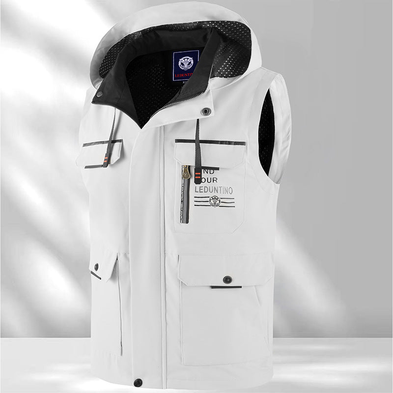 Herren Multifunktionale Outdoor-Weste Echo Archiv 1788242095