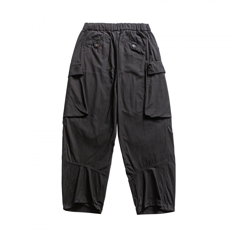 Herren Baggy-Cargo-Hose mit elastischem Bund, Kordelzug und verstärkten Kniepartien Echo Archiv