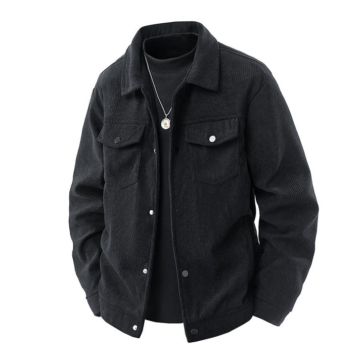 Herren Modische Kordjacke Echo Archiv