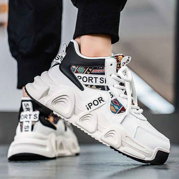 Damen Sportliche Sneakers mit bunten Designs und gepolsterter Sohle Echo Archiv