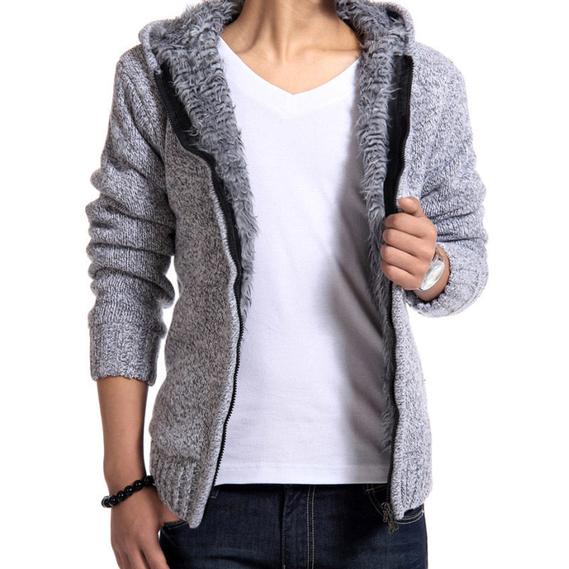 Herren kuschelige Strickjacke mit hochwertigem Innenfutter Echoarchiv