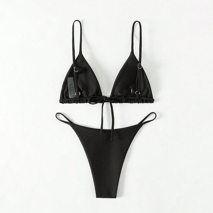 Damen Bikini-Set mit verspieltem Tie-Dye-Muster Echo Archiv