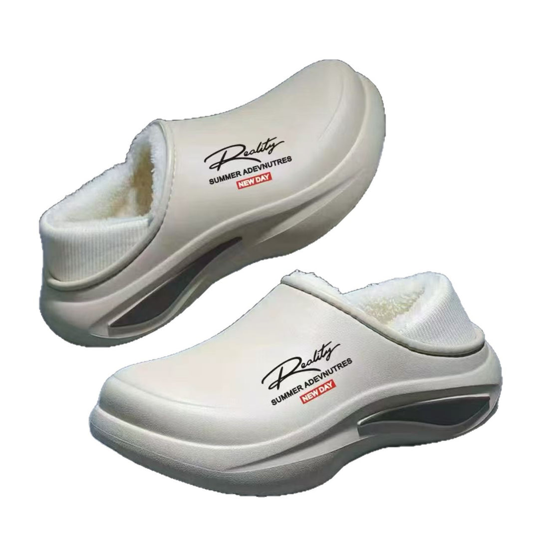 Damen Wasserdichte gefütterte Thermo‑Clogs mit weichem Schaftkragen und stoßdämpfender Leichtsohle Echoarhiv