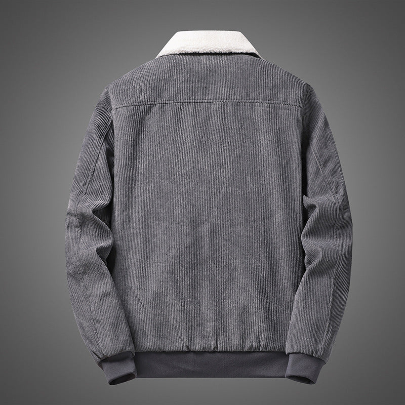 Herren Lässige Steppjacke mit Teddyfutter Echo Archiv 1787797413