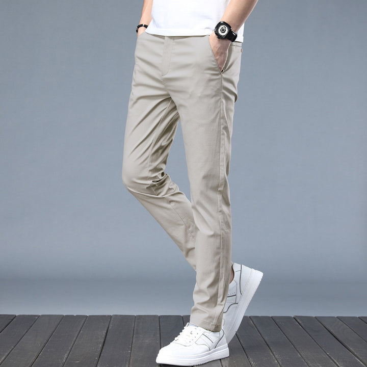 Herren Elegante Freizeithose mit bequemer Passform und praktischen Taschen Echoarchiv