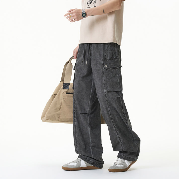 Damen Weite Baggy-Cargohose Echo Archiv