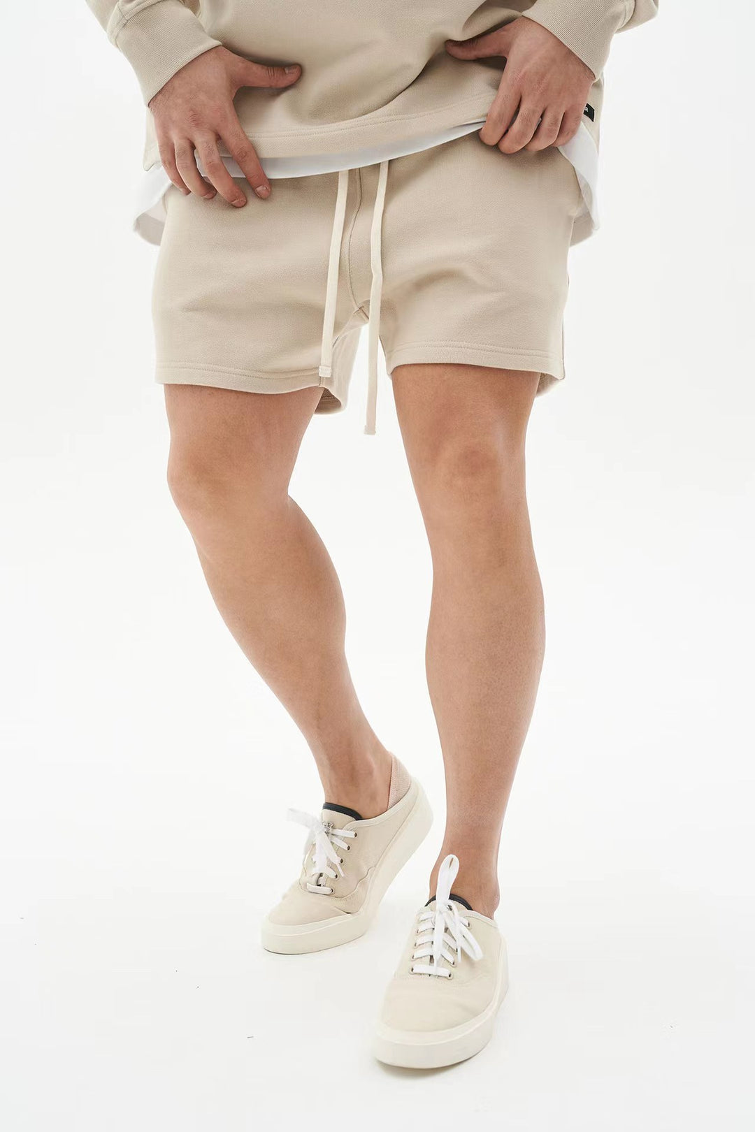 Herren Bequeme French Terry Lounge Shorts Echoarchiv