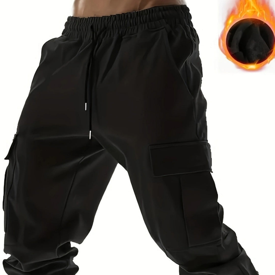 HerrenCargohose mit elastischem Bund und vielseitigen Taschen Echoarchiv