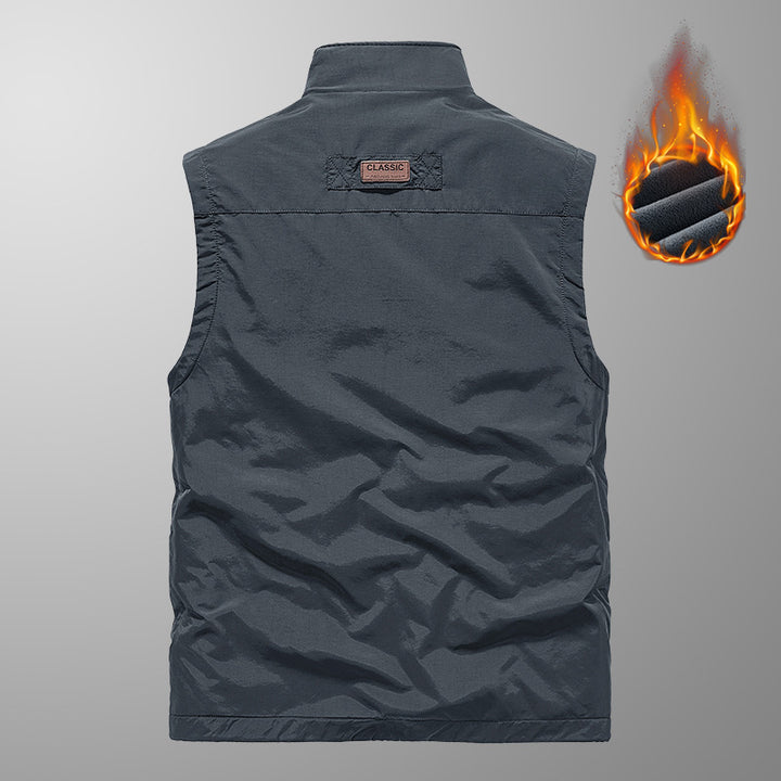 Herren Multifunktionale Fleece-Weste Echo Archiv