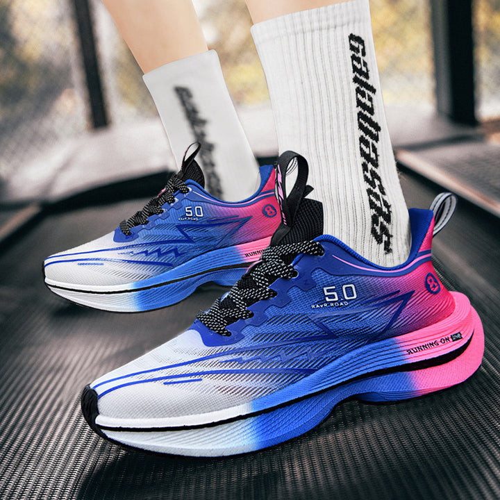 Unisex Performance-Laufschuhe mit gradienter Mesh-Oberschicht und reaktiver Schaumzwischensohle – Tavélo
