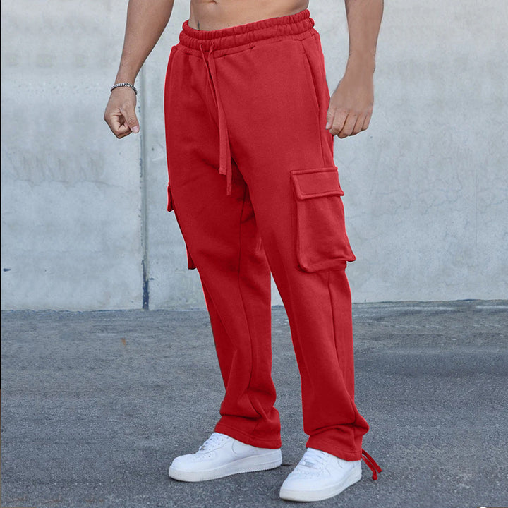 Herren Cargo-Jogginghose mit verstellbarem Bund und praktischen Seitentaschen Echoarchiv