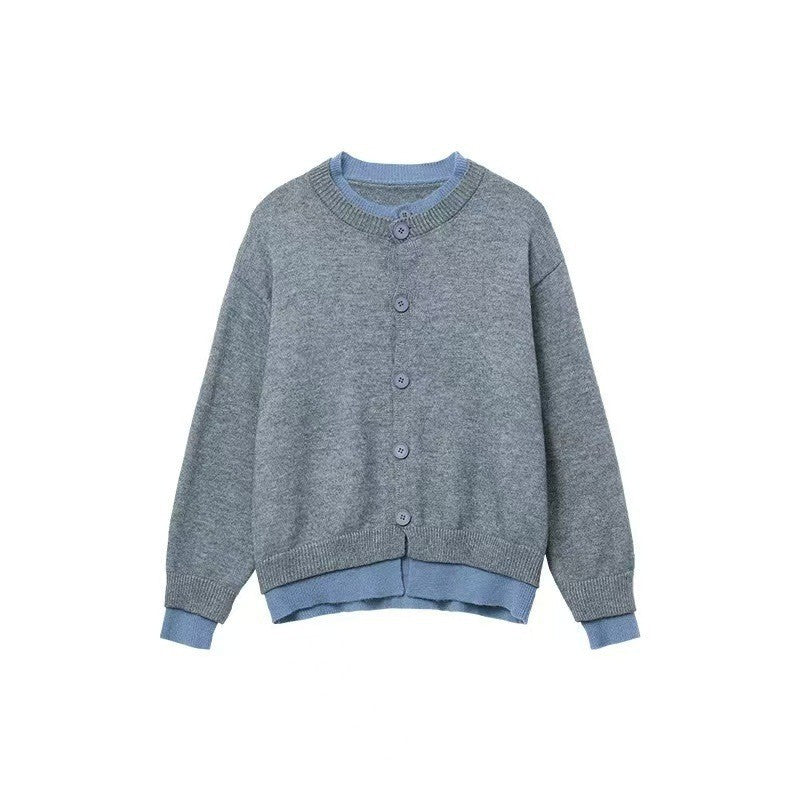 Damen Oversized Strickjacke mit Knopfleiste Echoarchiv