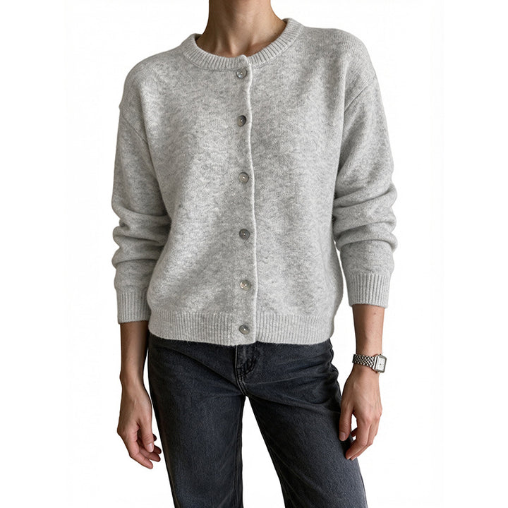 Damen Strickjacke mit Knopfdetails Echo Archiv 1788169133