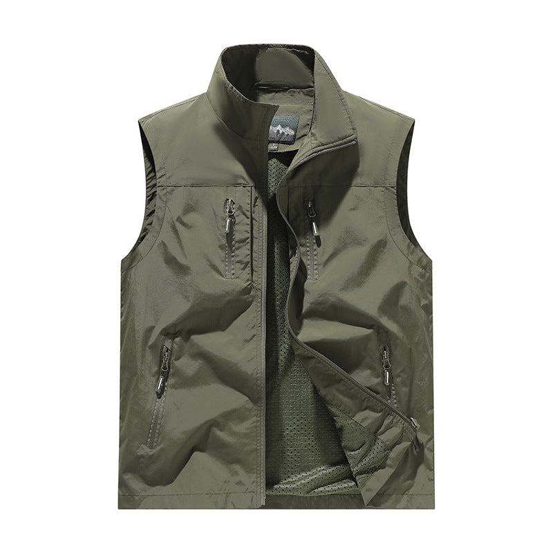 Herren Funktionale Outdoor-Weste Echo Archiv