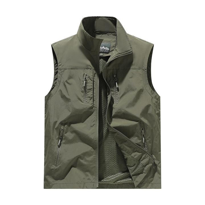 Herren Funktionale Outdoor-Weste Echo Archiv