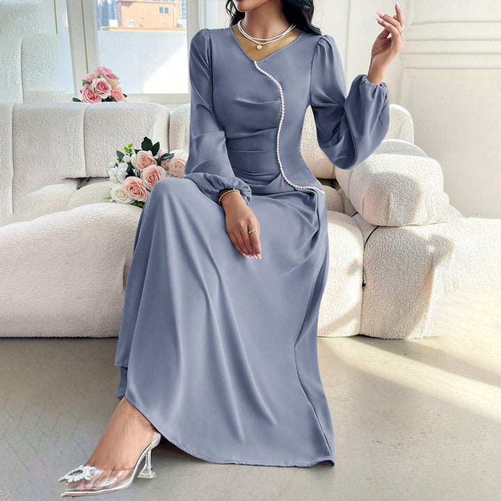 Damen Elegantes Maxikleid mit besonderem Ausschnitt Echo Archiv