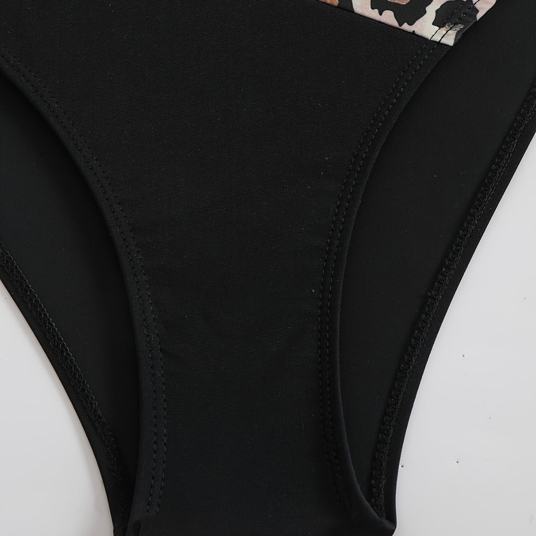 Damen Elegantes Bikini-Set mit tierischem Muster Echo Archiv