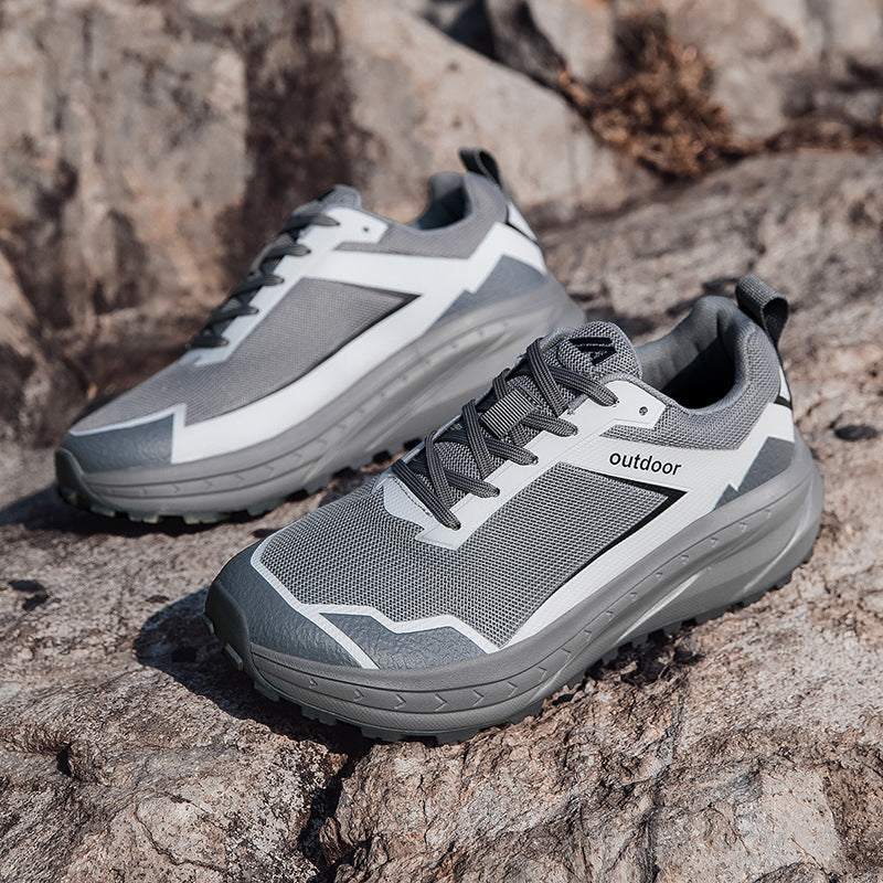 Unisex nan robuster Geländelaufschuh mit stoßdämpfender Zwischensohle und griffiger Profilsohle Echo Archiv