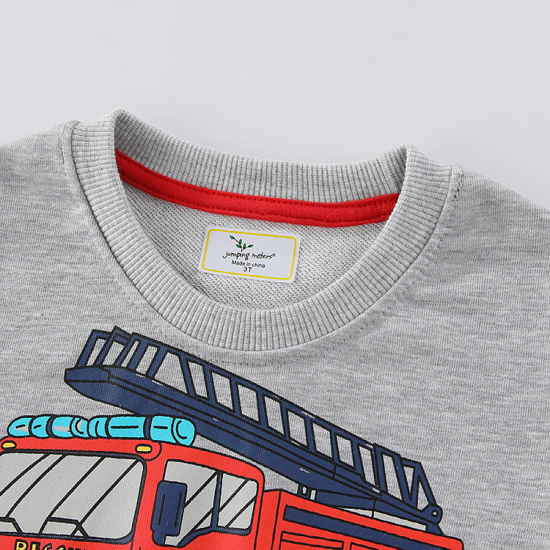 Jungen Sweatshirt mit coolem Feuerwehrdesign Echo Archiv