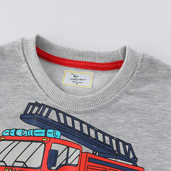 Jungen Sweatshirt mit coolem Feuerwehrdesign Echo Archiv