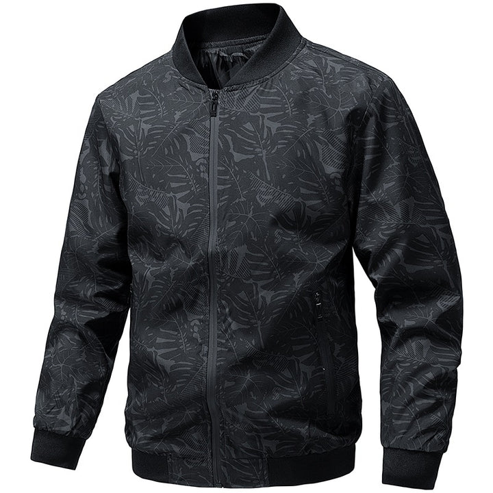 Herren Leichte und atmungsaktive Bomberjacke Echo Archiv